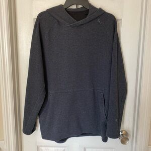 Like-new Men’s Lululemon Gray Textured Double-Knit Cotton Hoodie